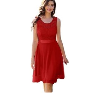 BeryLove Short Floral Lace Dress